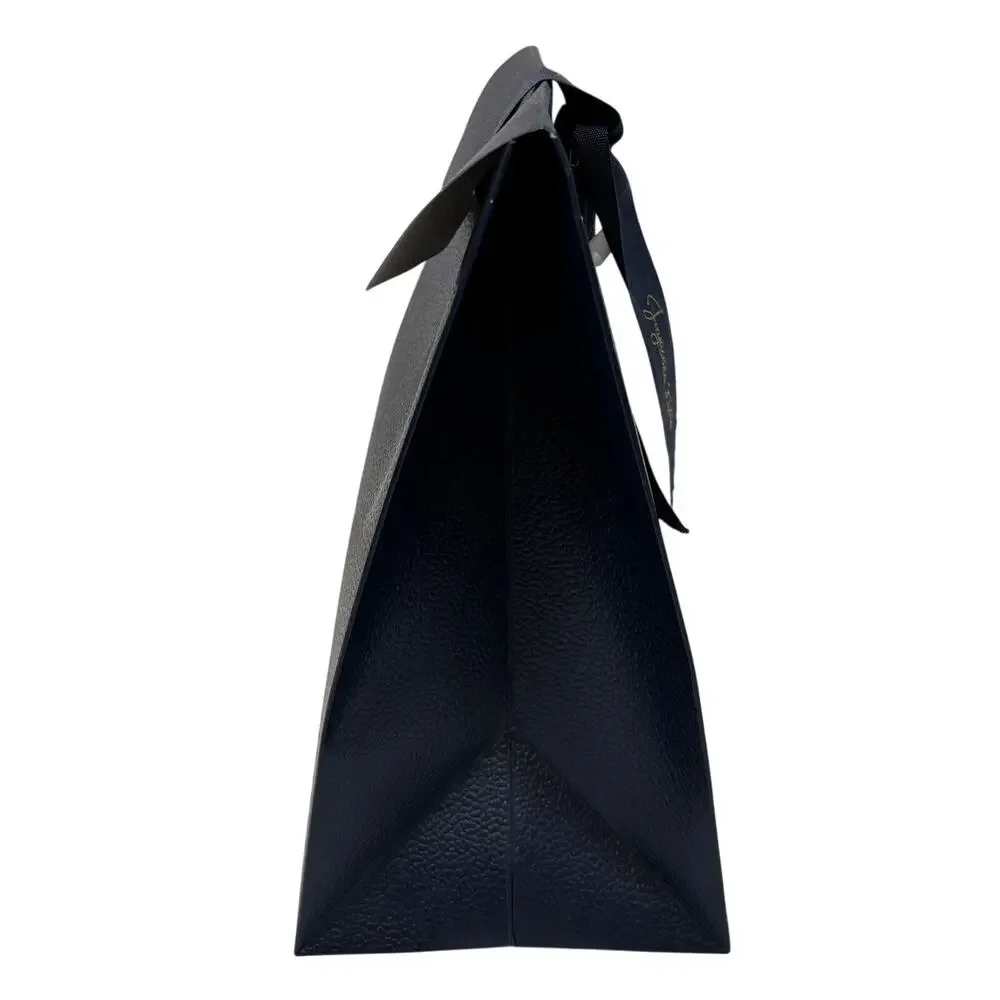 LOUIS VUITTON 2024 Holiday Empty Gift Bag Joyeuses Fetes Ribbon Navy